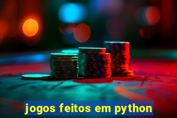 jogos feitos em python